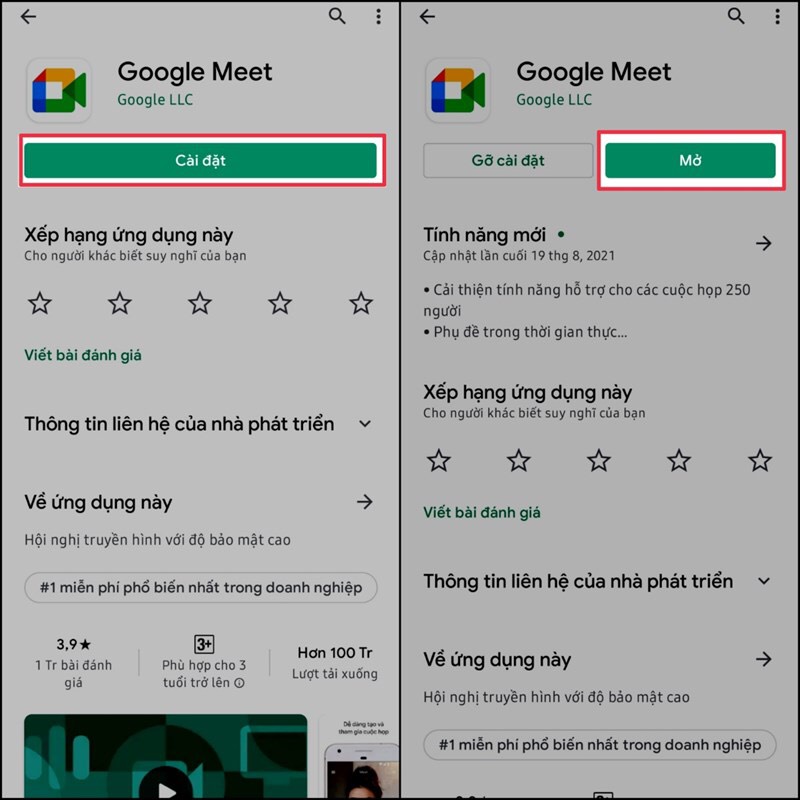 tải Google Meet cho máy tính
