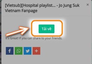 Tải video facebook