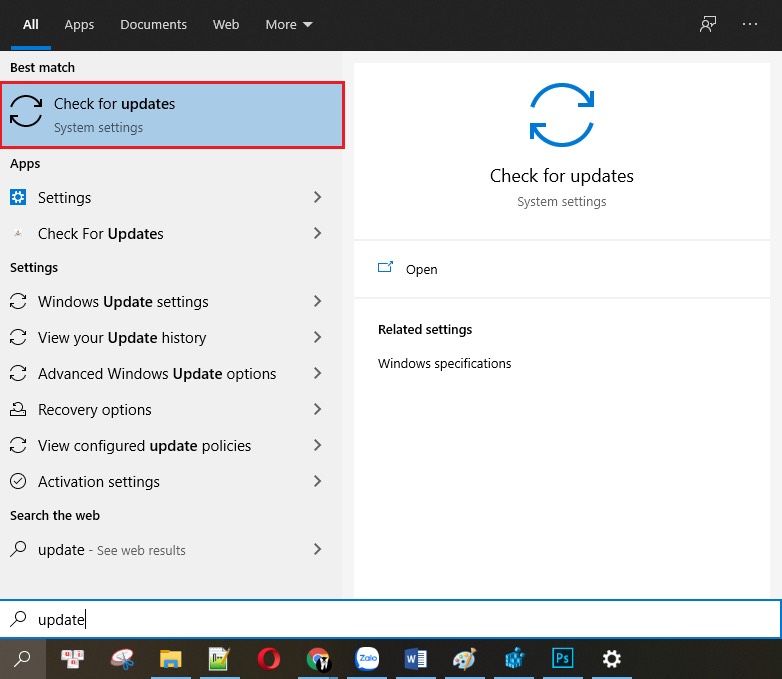 tắt update windows 10