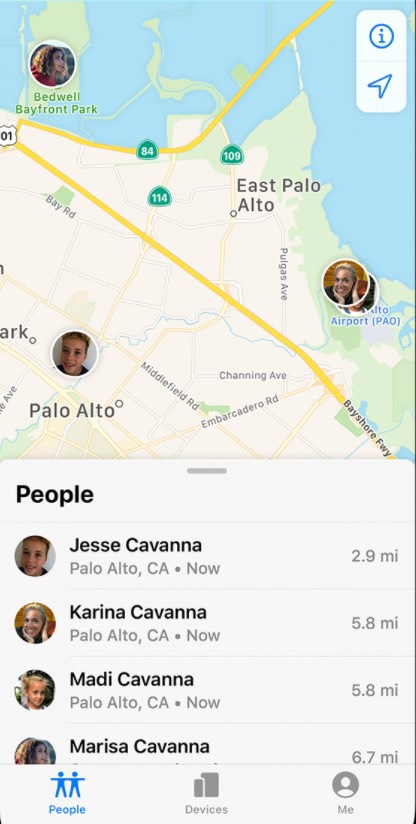 Cách cài đặt định vị điện thoại iphone