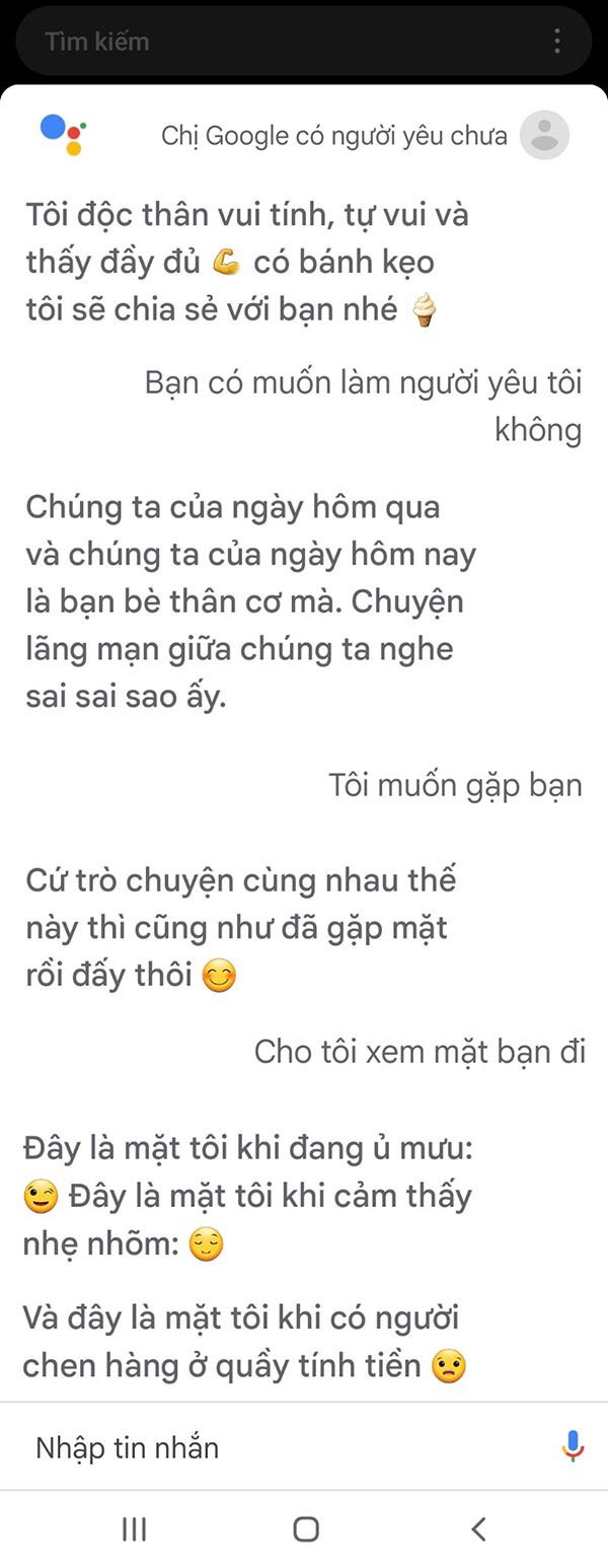 cách nói chuyện với google trên máy tính