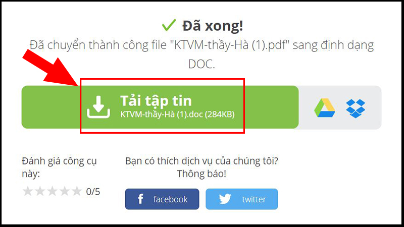 chuyển pdf sang word online không bị lỗi font