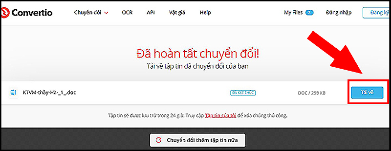 chuyển pdf sang word online không bị lỗi font