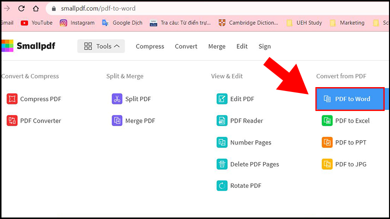 chuyển pdf sang word online không bị lỗi font