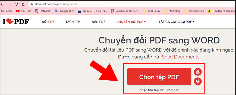 chuyển pdf sang word online không bị lỗi font