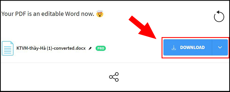 chuyển pdf sang word online không bị lỗi font