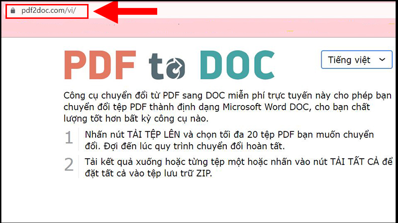 chuyển pdf sang word online không bị lỗi font