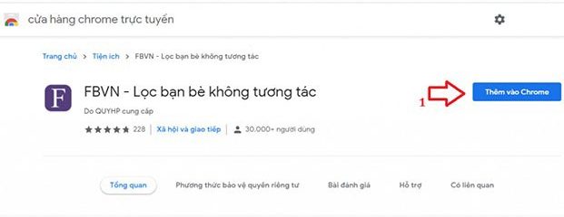 lọc bạn bè không tương tác