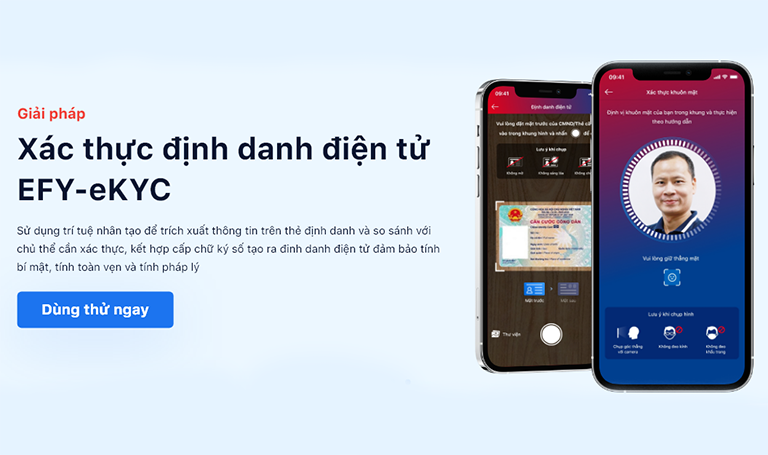 top phần mềm định danh điện tử eKYC