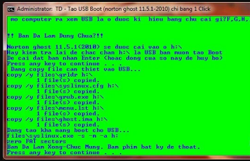 cách ghost win 10 bằng USB