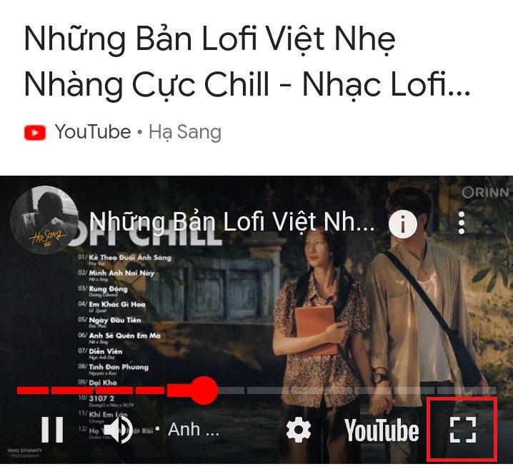 cách nghe nhạc Youtube tắt màn hình trên điện thoại samsung