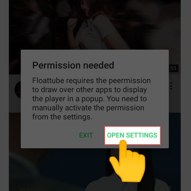 cách nghe nhạc Youtube tắt màn hình trên điện thoại samsung