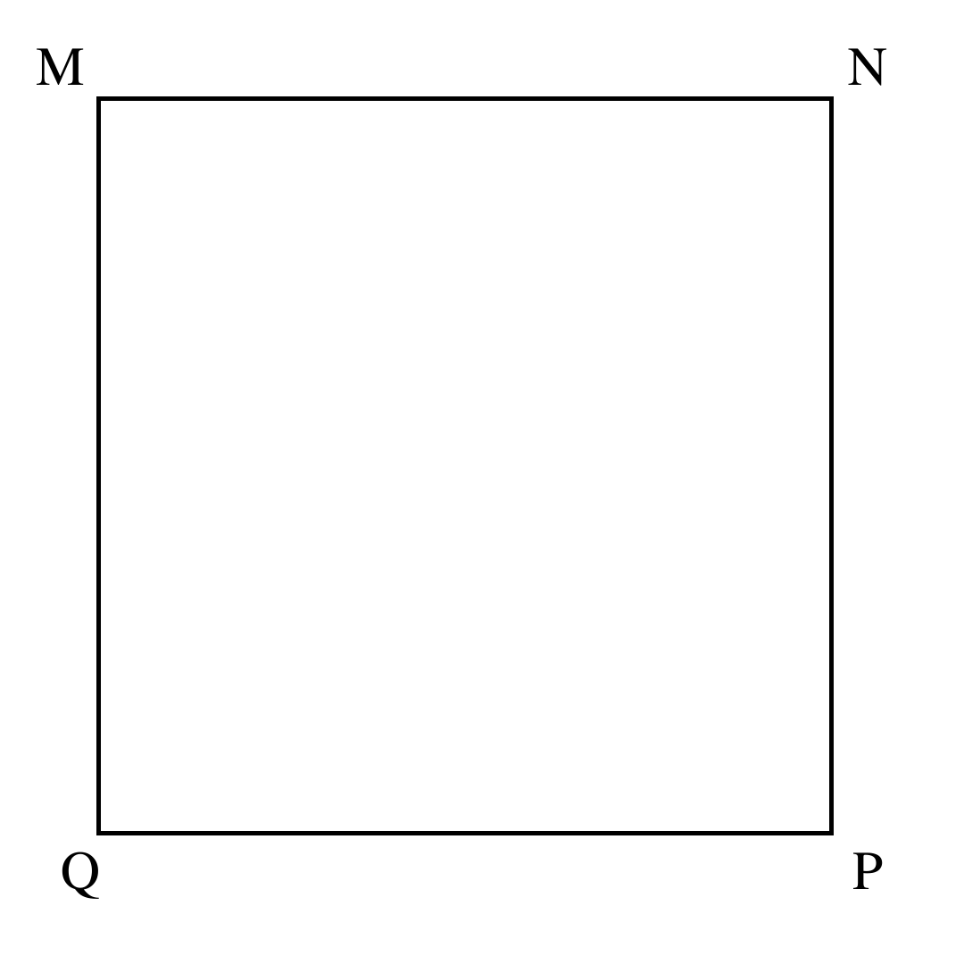 Công thức tính chu vi hình vuông