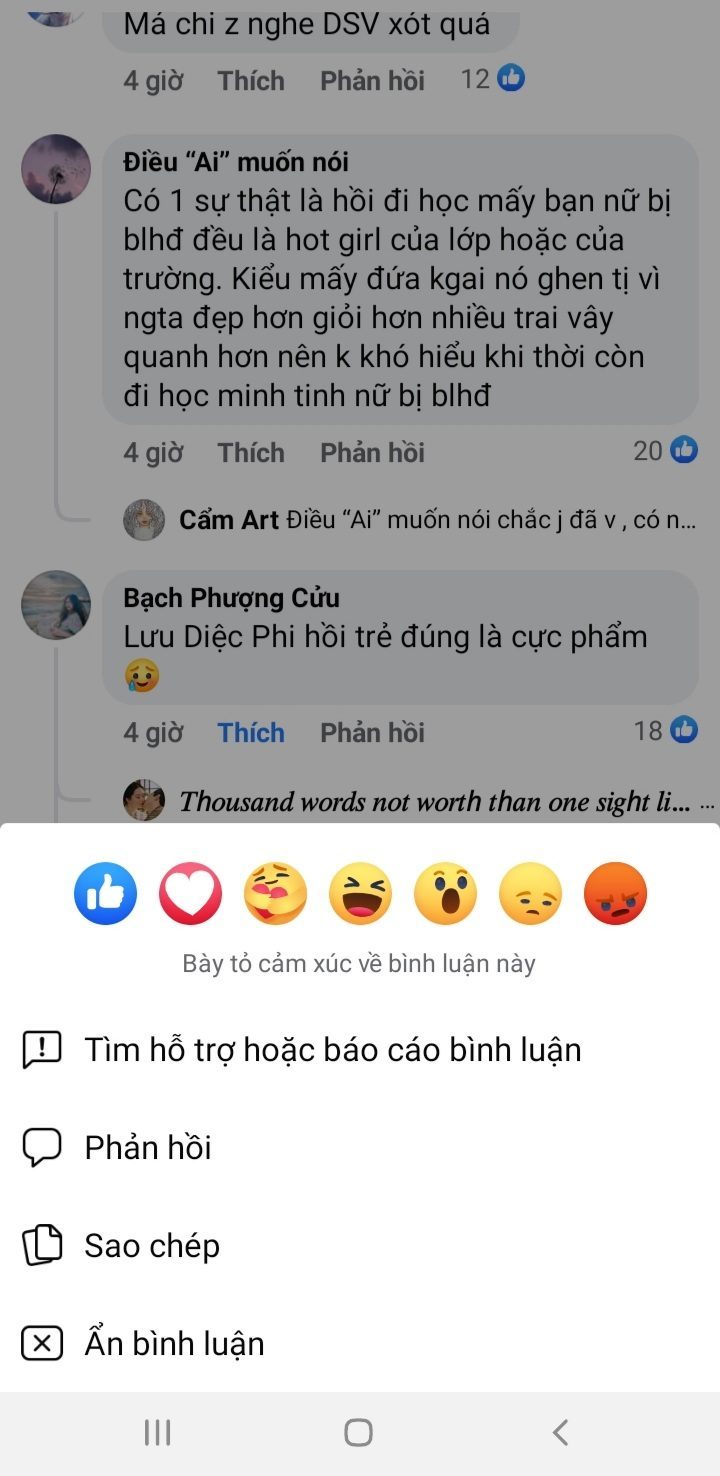 Cách ẩn bình luận trên facebook