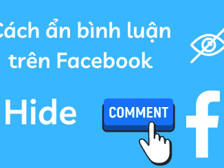 Cách ẩn bình luận trên facebook