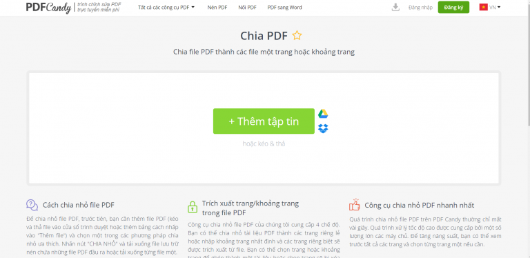 Cách cắt file pdf trên máy tính