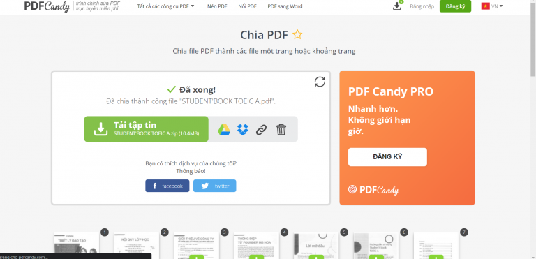 Cách cắt file pdf trên máy tính