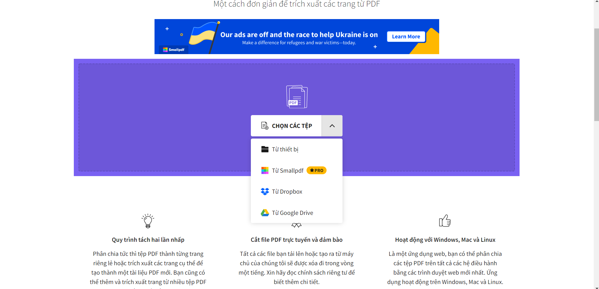 Cách cắt file pdf trên máy tính