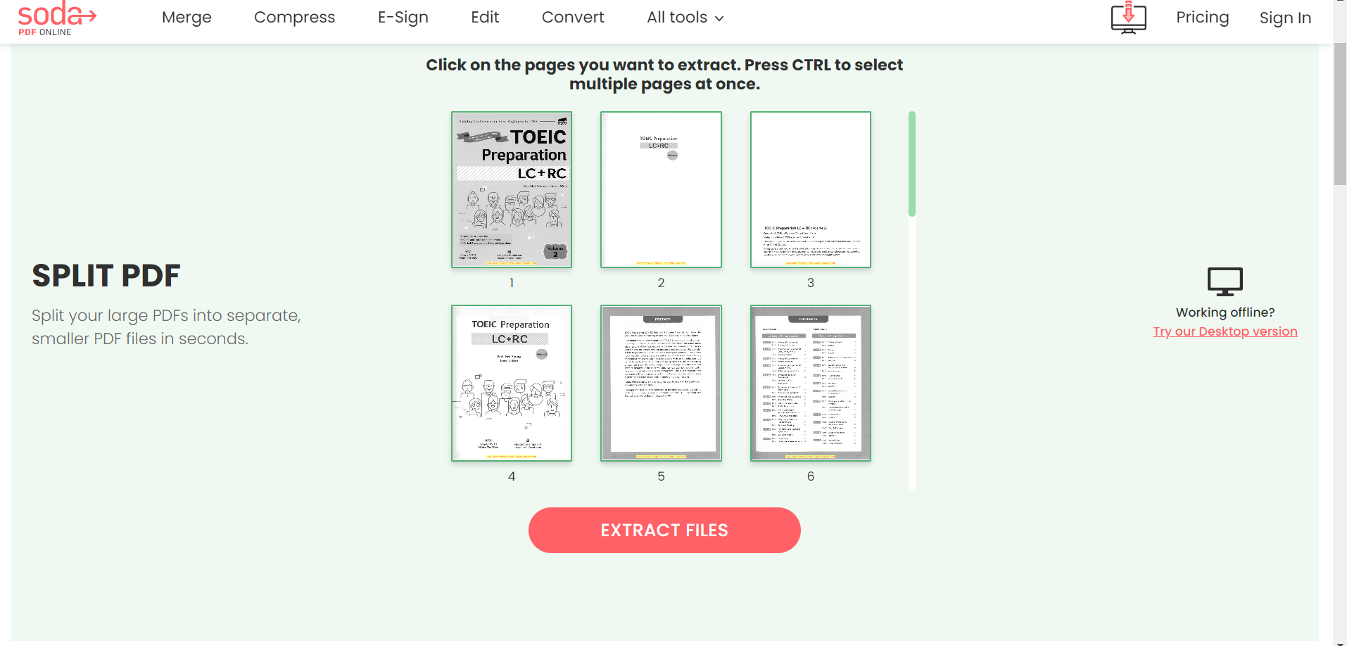 Cách cắt file pdf trên máy tính