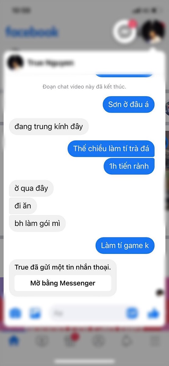 cách mở bong bóng chat Messenger trên iPhone