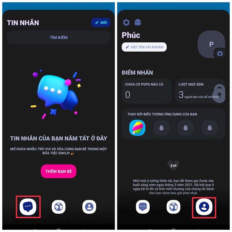 cách sử dụng zenly