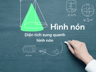 Diện tích xung quanh hình nón