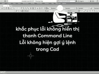 hiện gợi ý lệnh trong Cad