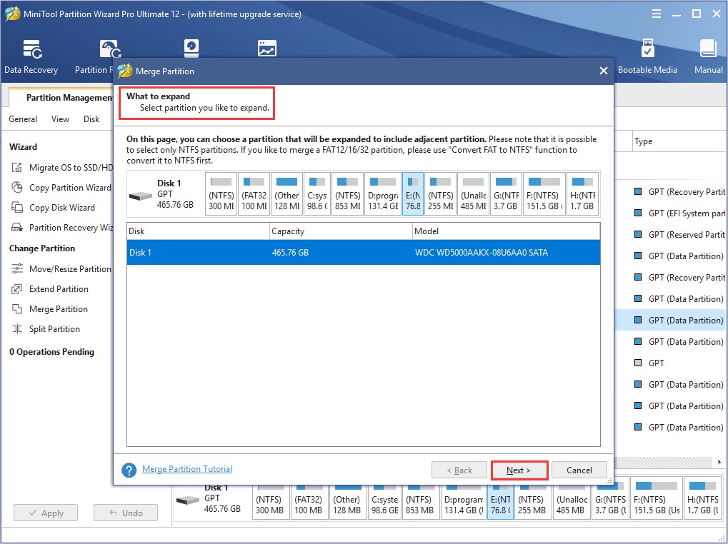 hướng dẫn cách sử dụng Minitool Partition Wizard