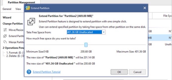 hướng dẫn cách sử dụng Minitool Partition Wizard