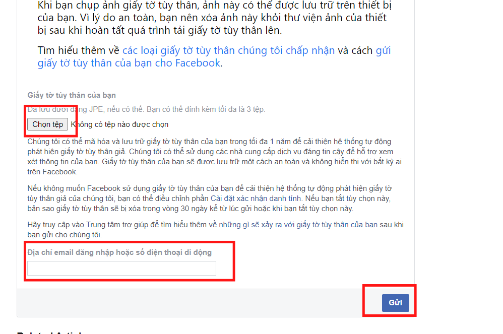 lấy lại mật khẩu facebook không cần số điện thoại