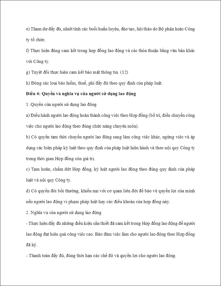 Mẫu hợp đồng điện tử