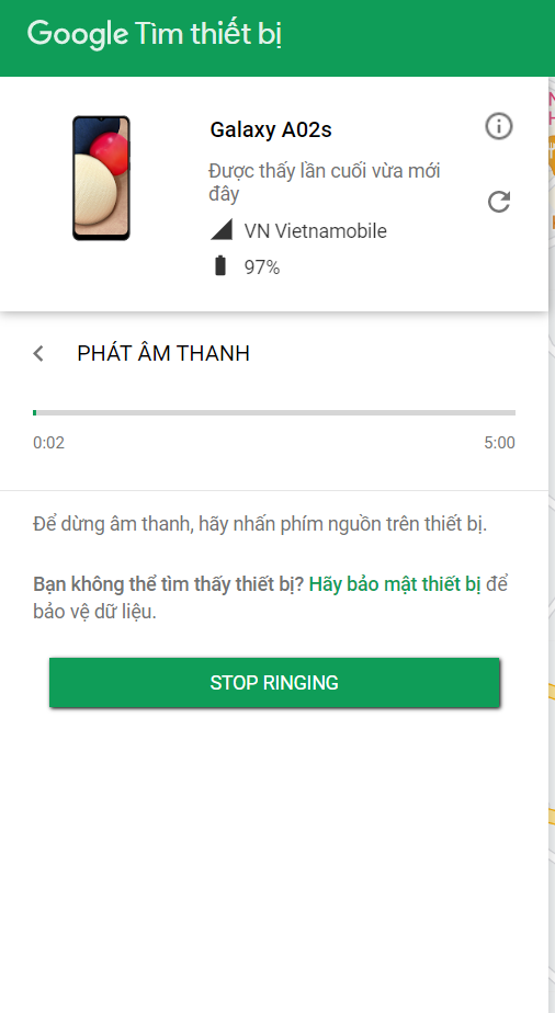 trình quản lý thiết bị android