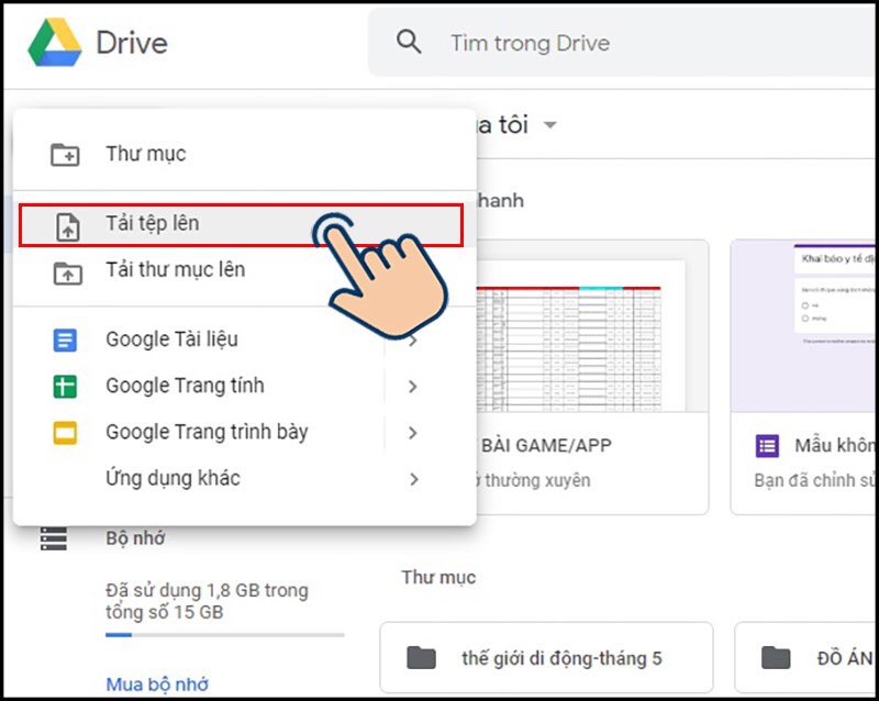 cách tải ảnh trên google drive về điện thoại