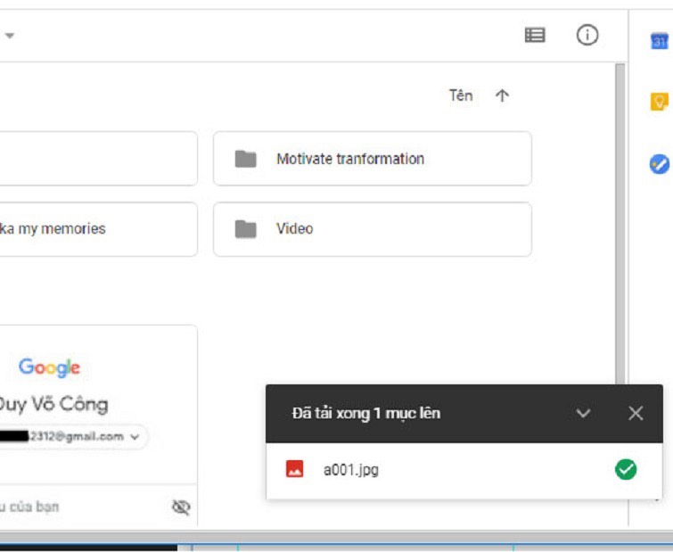 cách tải ảnh trên google drive về điện thoại