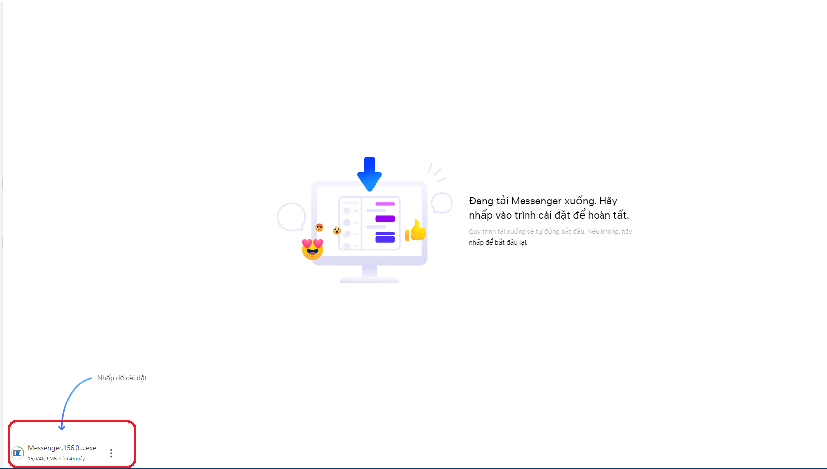 cách ải Facebook cho máy tính win 10