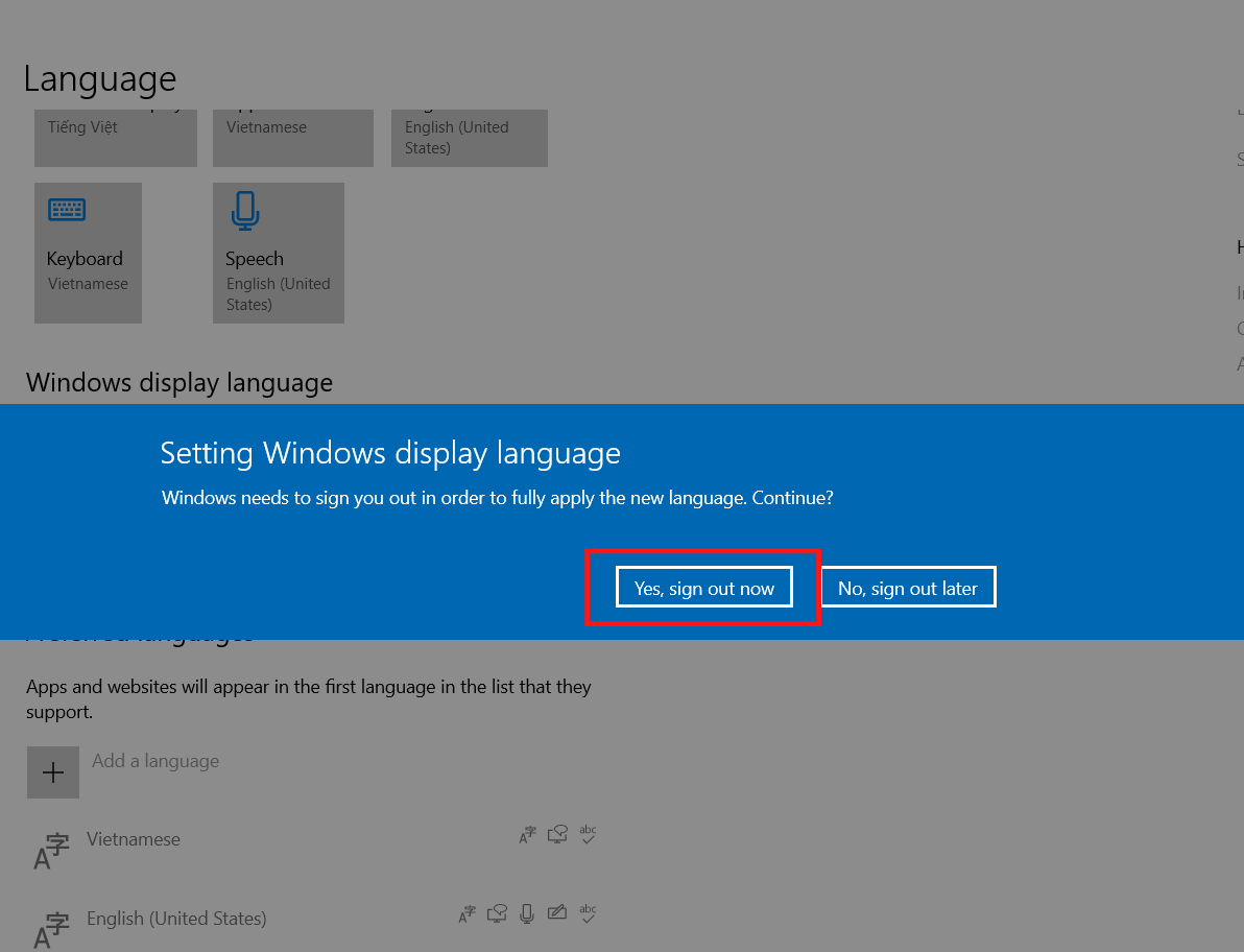 cách cài ngôn ngữ tiếng việt cho win 10