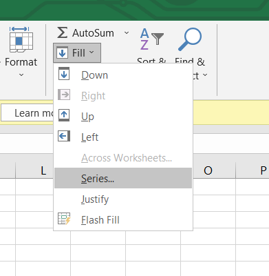 cách điền số thứ tự trong excel