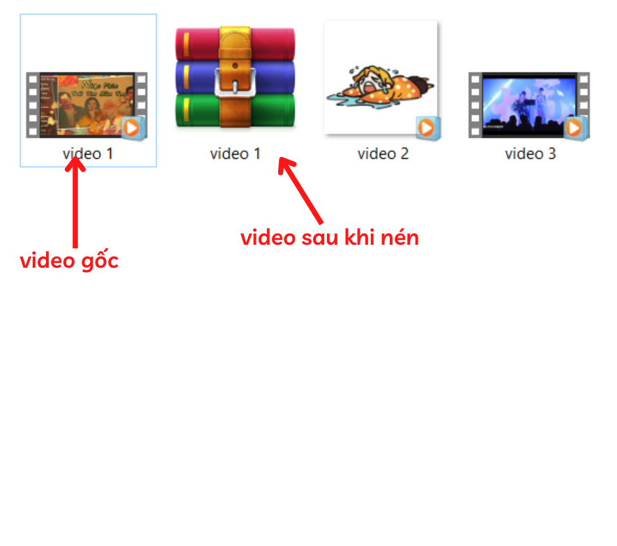 cách giải nén video trên máy tính
