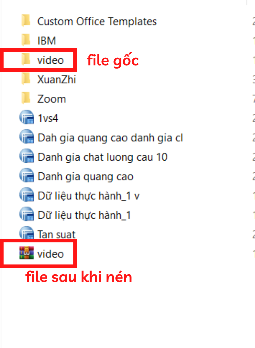 cách giải nén video trên máy tính