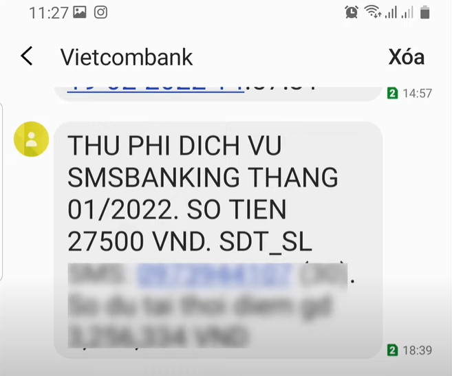 cách hủy sms banking vietcombank