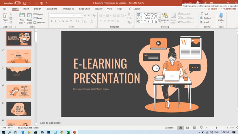 cách tải slide powerpoint về máy tính