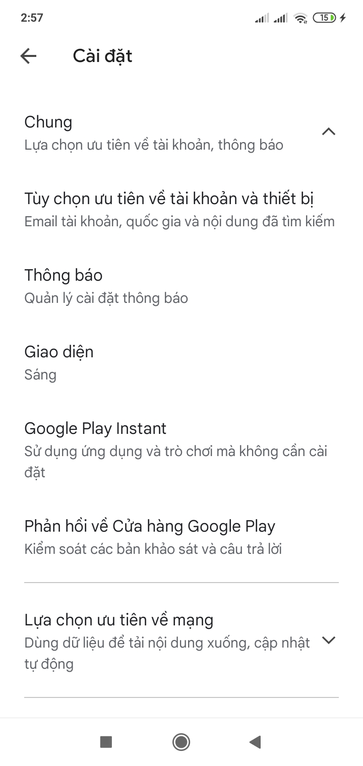 cách thay đổi quốc gia trên điện thoại