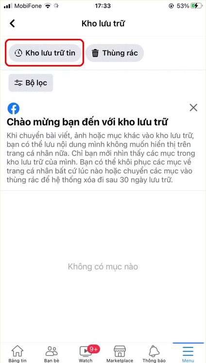 cách xem lại Story cũ trên Facebook