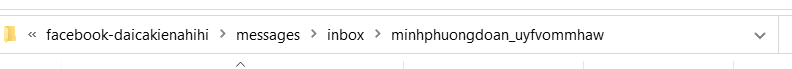 cách xem tin nhắn đã xóa trên messenger
