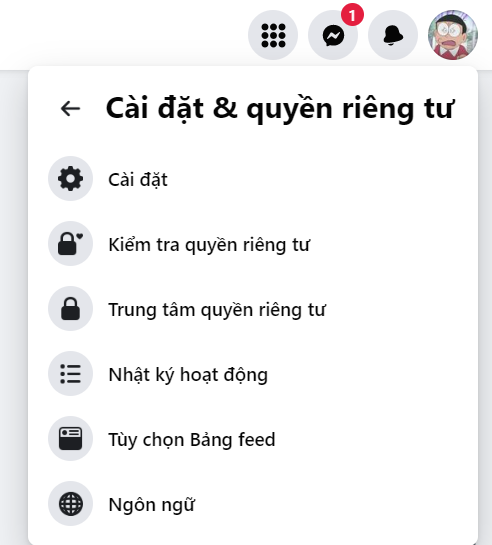 cách xem tin nhắn đã xóa trên messenger