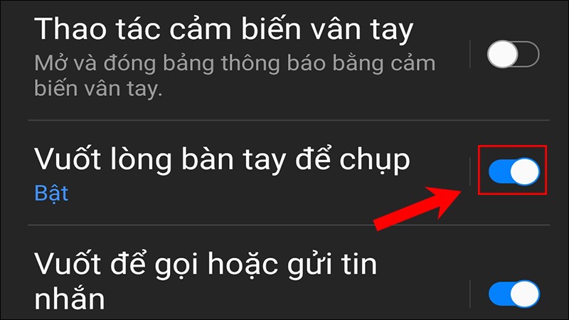 Chụp ảnh màn hình Samsung