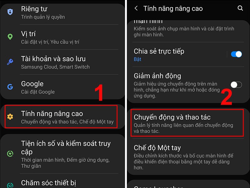 Chụp ảnh màn hình Samsung