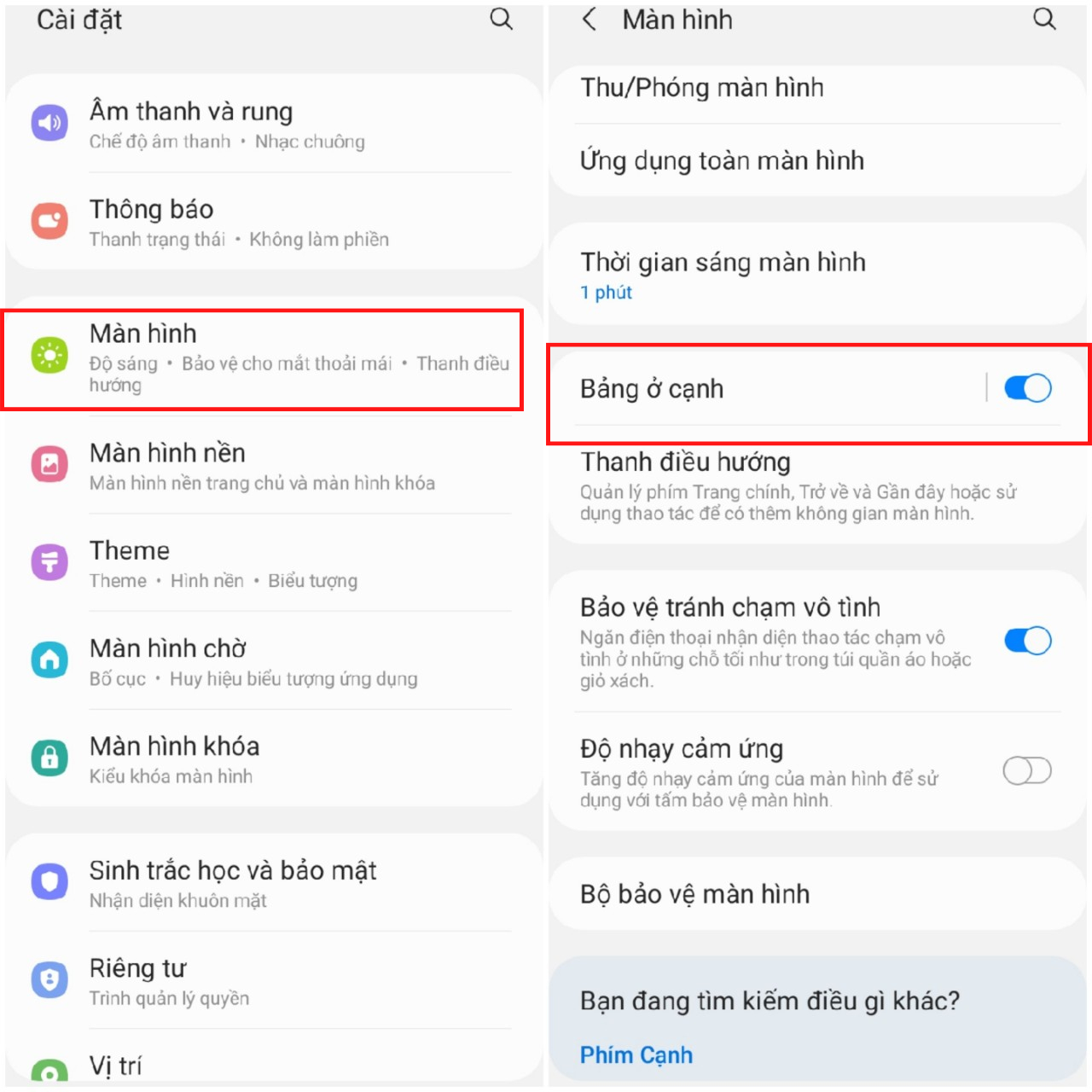 Chụp ảnh màn hình Samsung