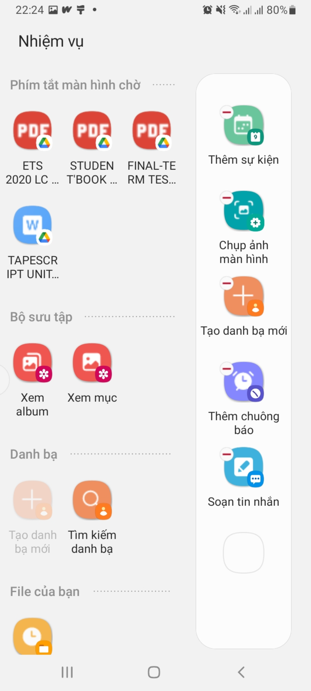 Chụp ảnh màn hình Samsung