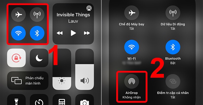 sao chép danh bạ từ iPhone sang iPhone